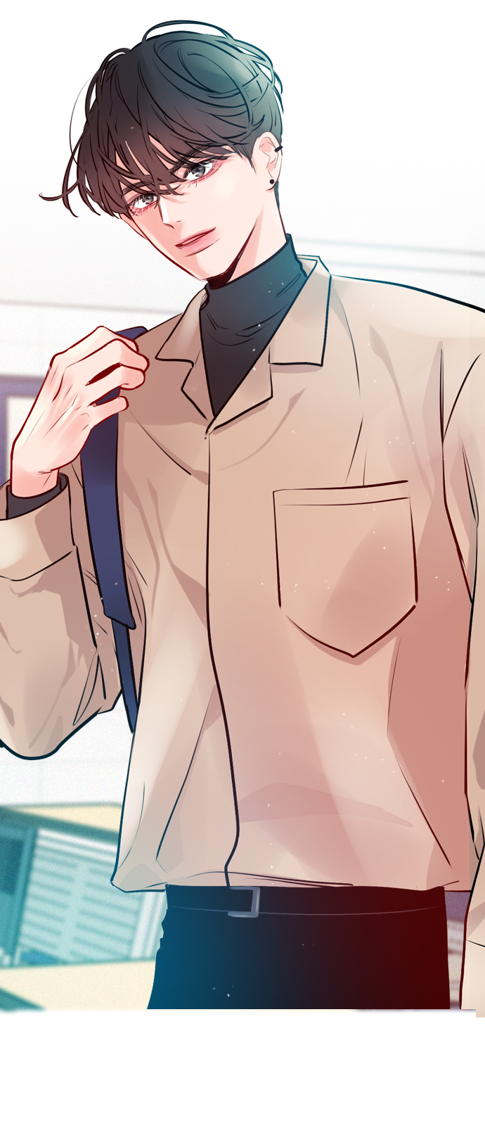 恋爱播放曲第三集漫画,[第6话] 要不要跟我一组？2图