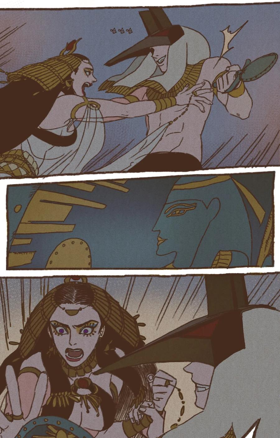 九柱神第二季19版资源漫画,17 铜镜之争4图
